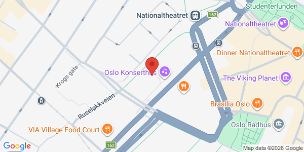 Map displaying event location