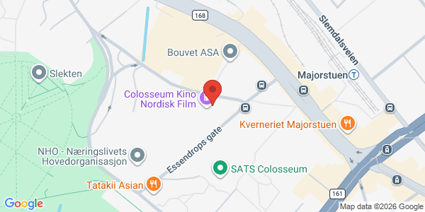 Map displaying event location