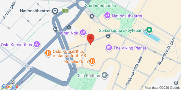 Map displaying event location