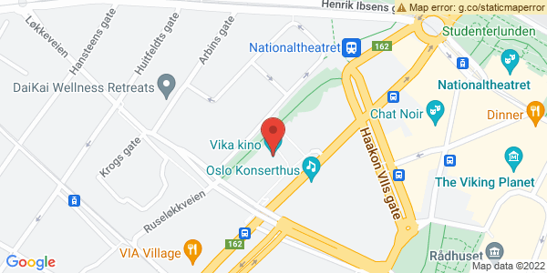 Map displaying event location
