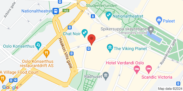 Map displaying event location