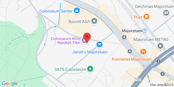 Map displaying event location