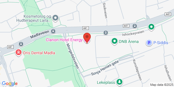 Map displaying event location