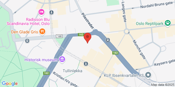 Map displaying event location