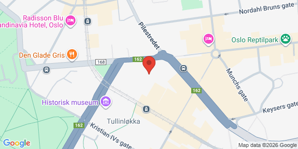 Map displaying event location