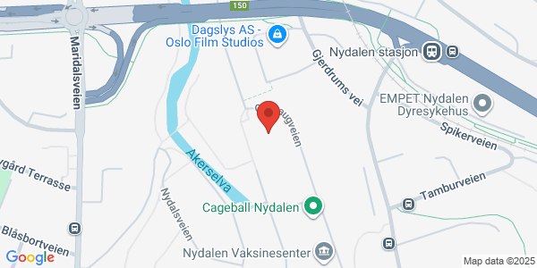 Map displaying event location