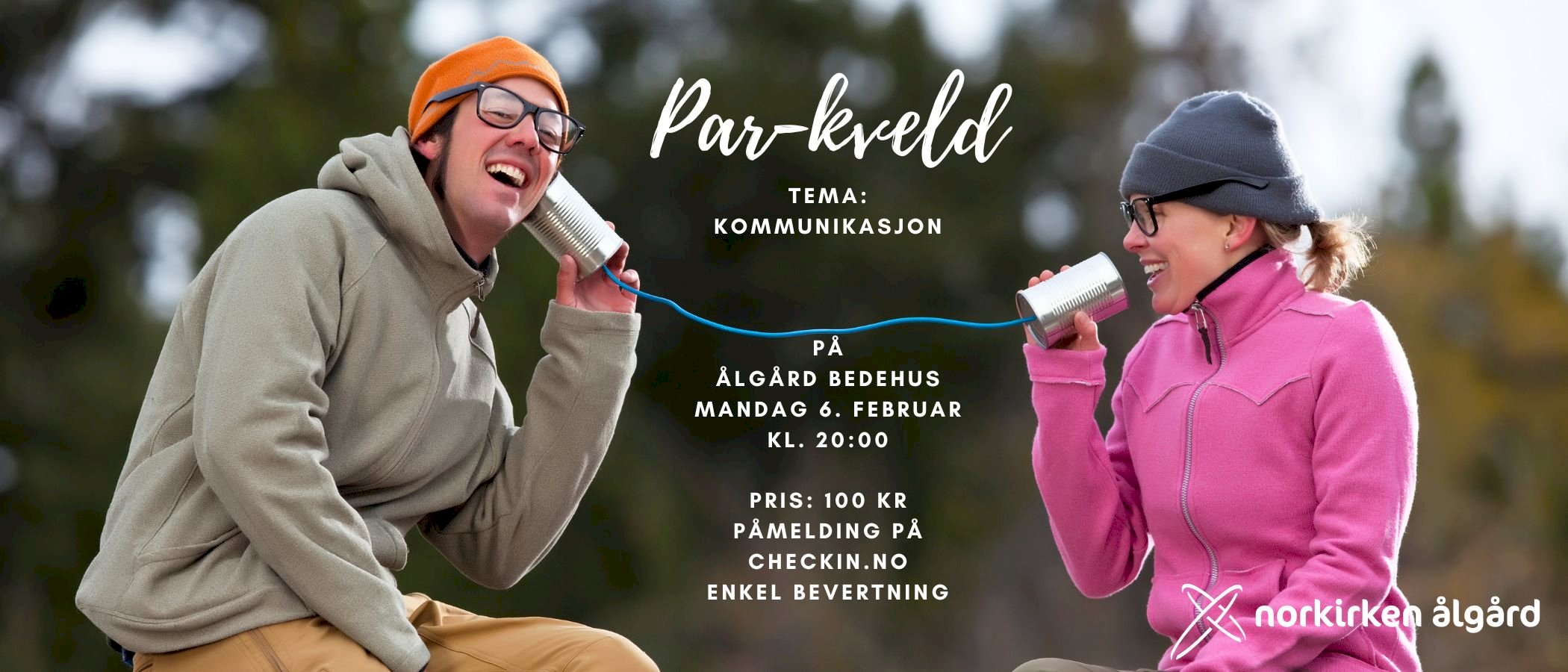 Par-kveld på Ålgård bedehus