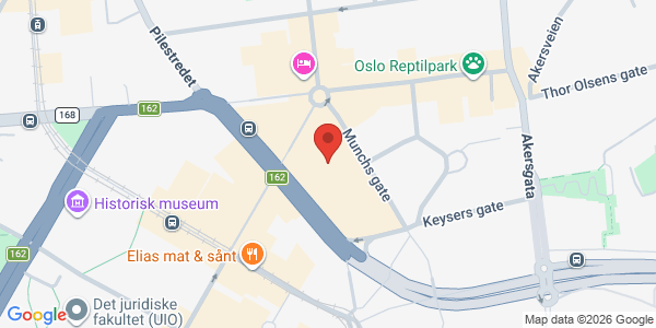 Map displaying event location