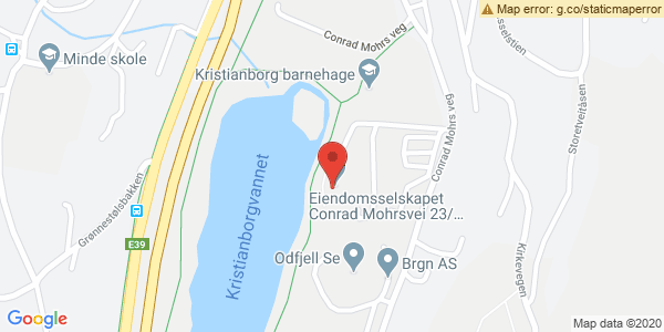 Map displaying event location