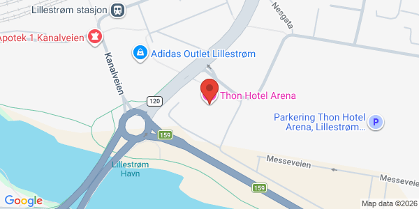 Map displaying event location