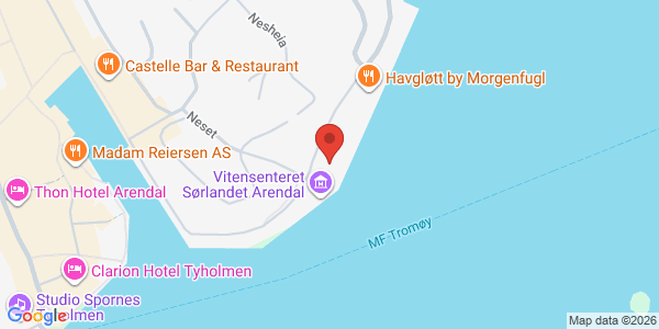Map displaying event location