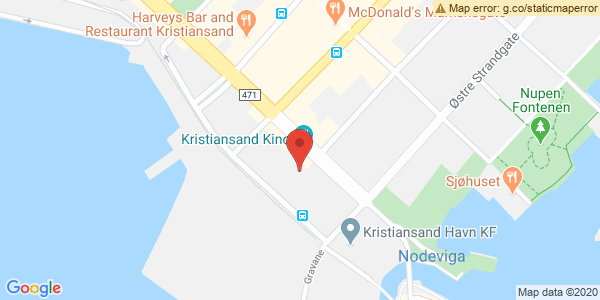 Kart som viser hvor arrangementet foregår