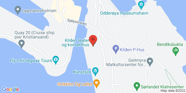Map displaying event location