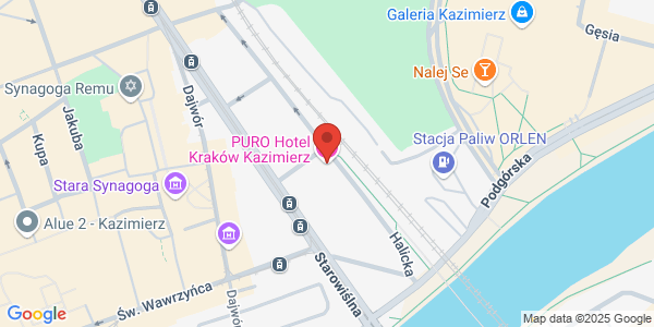 Map displaying event location