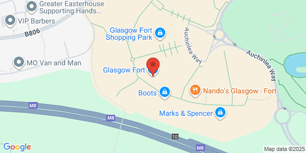 Map displaying event location