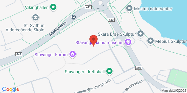 Map displaying event location