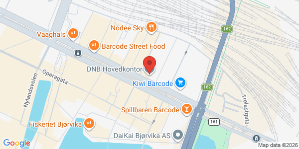 Map displaying event location