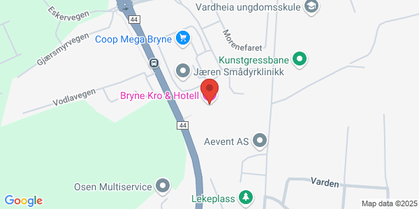 Map displaying event location