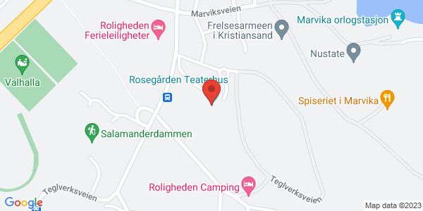 Map displaying event location