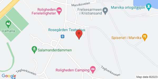Map displaying event location