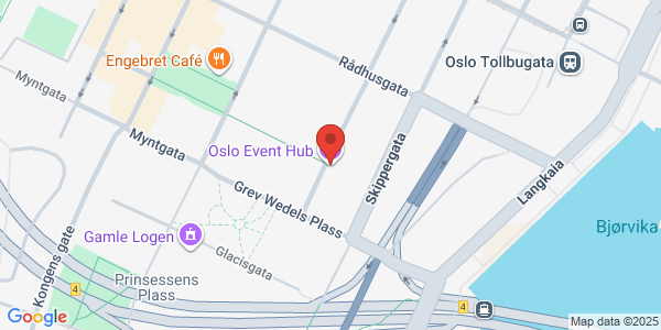 Map displaying event location