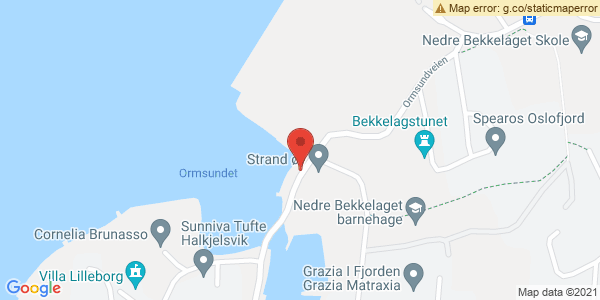 Map displaying event location