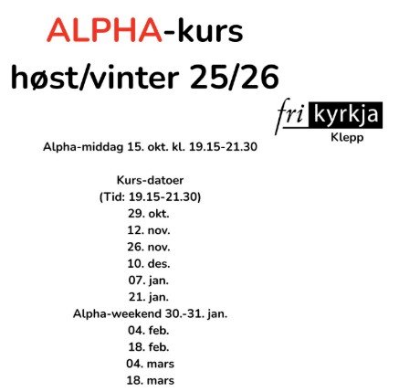 Alpha kurs