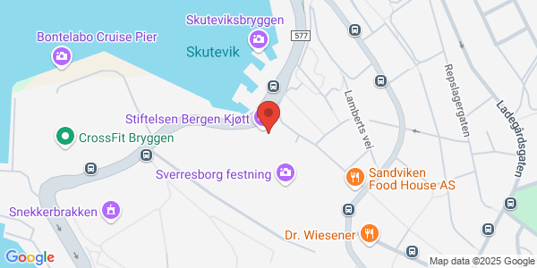 Map displaying event location