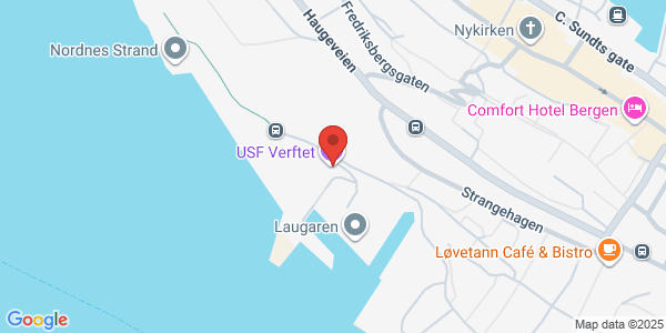 Map displaying event location
