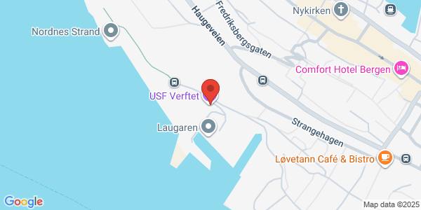 Map displaying event location