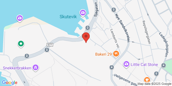 Map displaying event location