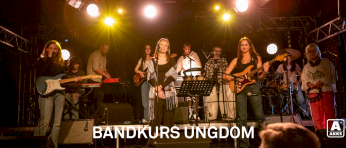 Bandkurs UNGDOM (12-15 år) vår 2026