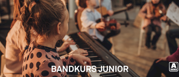 Bandkurs JUNIOR (9-11 år) vår 2026