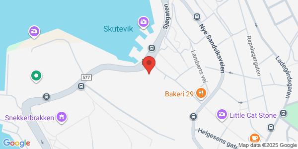 Map displaying event location