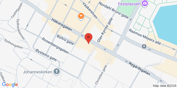 Map displaying event location