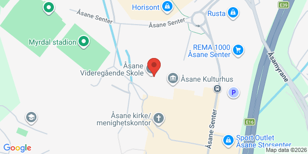 Map displaying event location