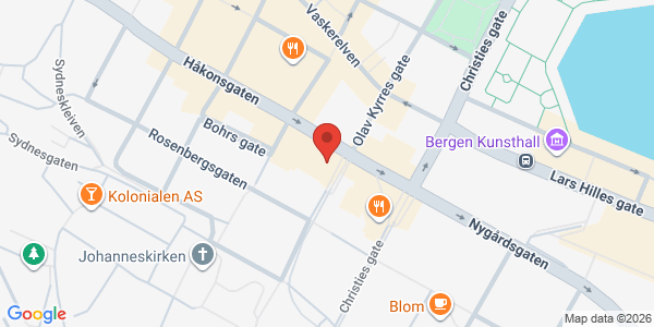 Map displaying event location