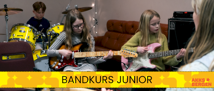 Bandkurs JUNIOR (9-11 år) høst 2026