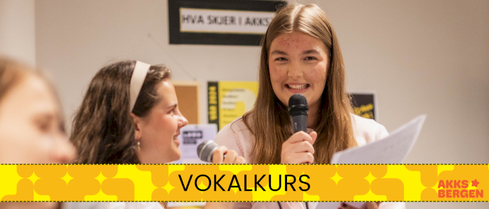 Vokal - Kursrunde 3 høst 2026