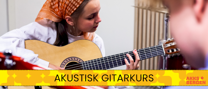 Akustisk gitar - Kursrunde 3 høst 2026