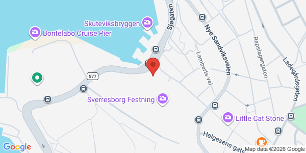 Map displaying event location