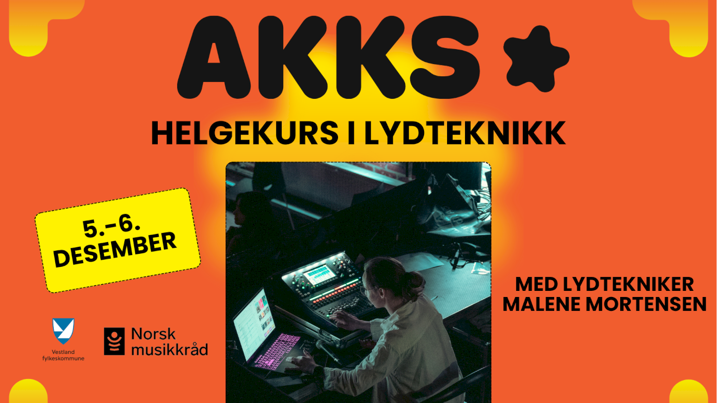 Helgekurs: Lydteknikk