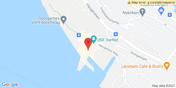 Map displaying event location