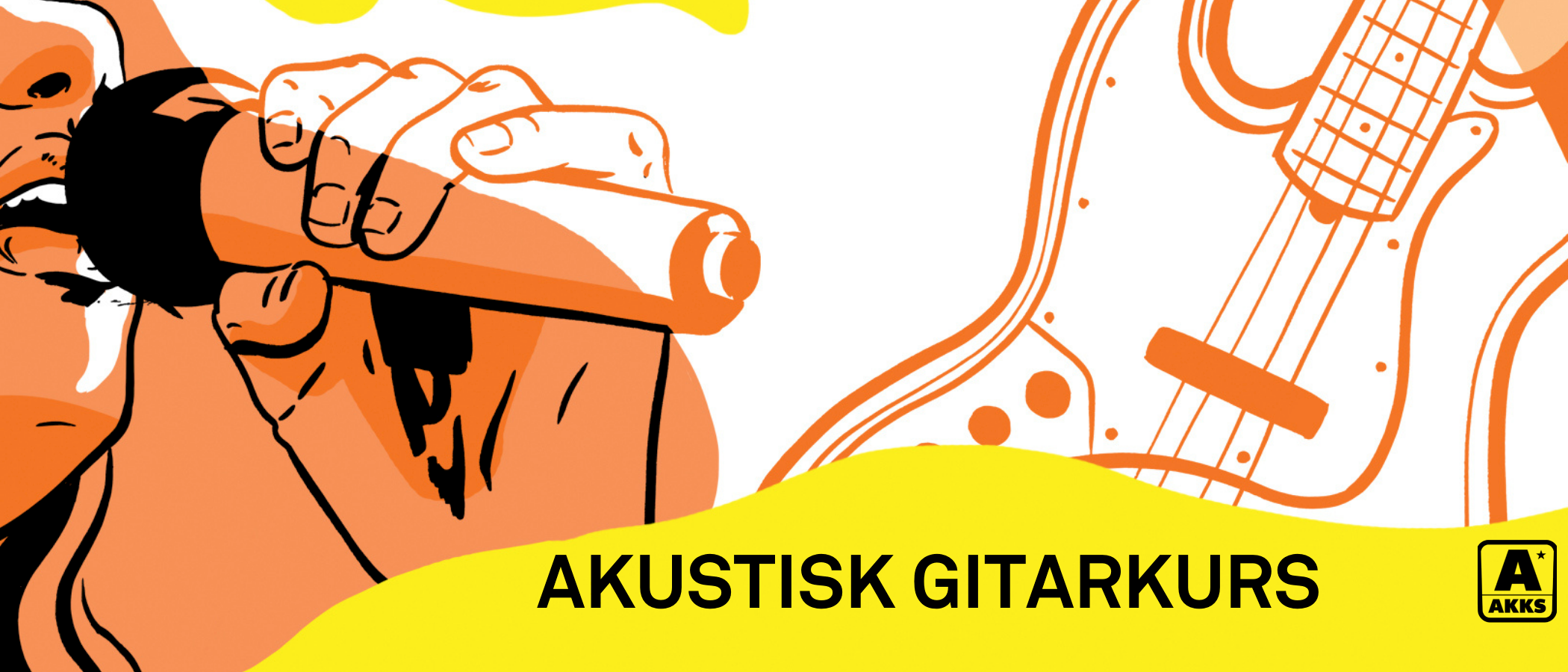 Akustisk gitarkurs for nybegynnere- oppstart 9. februar