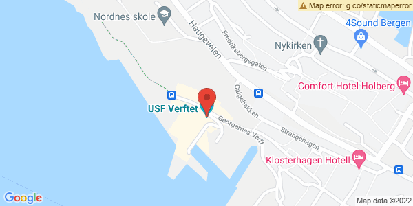 Map displaying event location