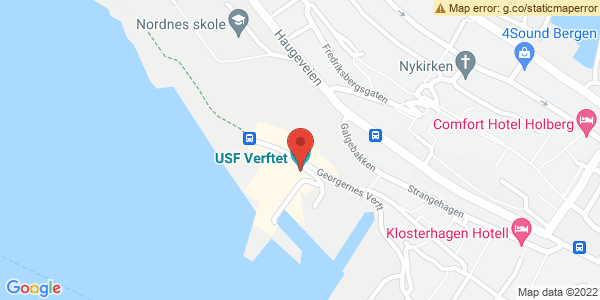 Map displaying event location