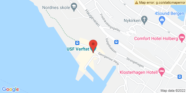 Map displaying event location