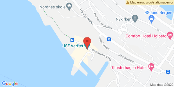 Kart som viser hvor arrangementet foregår