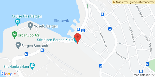 Kart som viser hvor arrangementet foregår