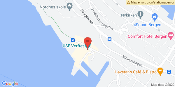 Map displaying event location